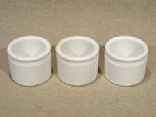 3 anciens pots à confiture à