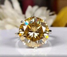 12 CT Champagne Traitée Bague