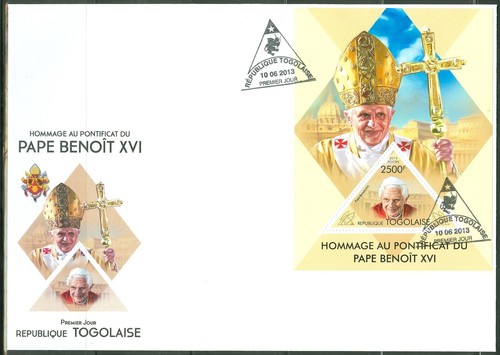 Togo 2013 hommage pape - to,