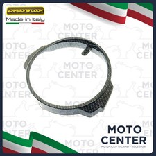 Cadre De Phare Avant CARBONE LOOK PIAGGIO VESPA PX 125 150 200 Arc-En-Ciel - LM