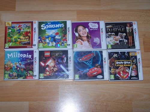Lot jeux 2ds 3ds - lot,