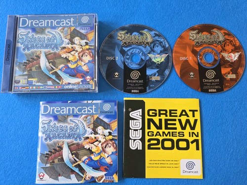 Skies arcadia sega - of,