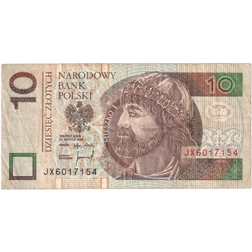 Billet pologne 10 zlotych - pologne,,