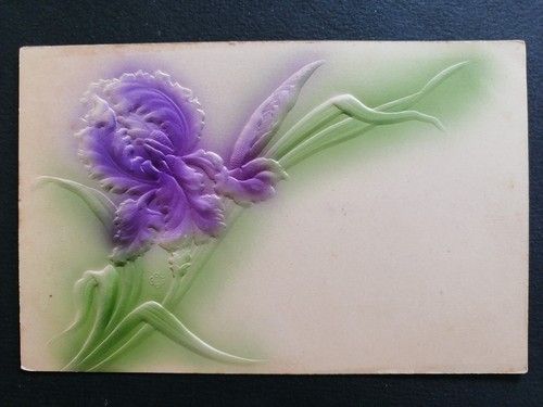 Carte postale ancienne - carte, signée