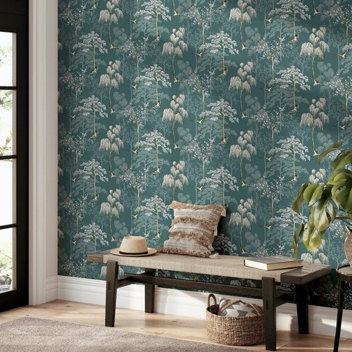 Papier peint jardin japonais - papier,