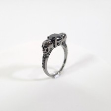 Synthetic Black Onyx Skull