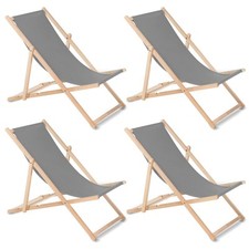 Chaise longue de plage de