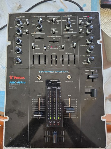 Vestax pmc pro mixer w - pmc, dj