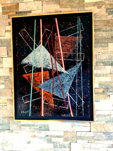 Peinture abstraite huile - abstraite,