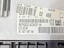CALCULATEUR MOTEUR 9656709780