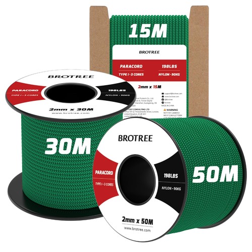 Paracorde 2mm 15m corde 100 - paracorde,