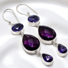 African Amethyst Gemstone 925