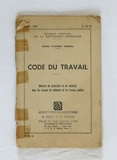 CODE du TRAVAIL 1965