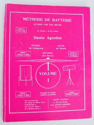 Méthode batterie dante - mÉthode, de