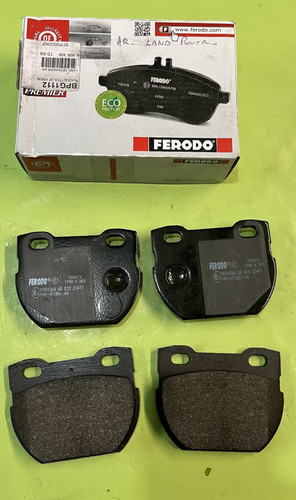 Plaquettes frein arriere - plaquettes,