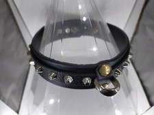 Collier ras de cou anneau a