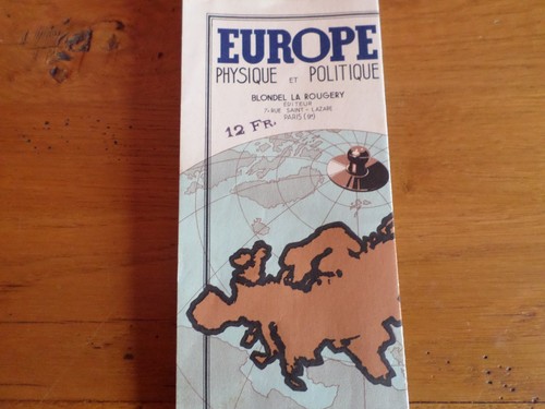 Ancienne carte routière