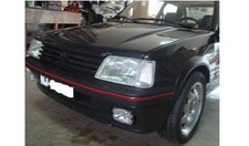 JUPE - SPOILER PARE CHOCS AVANT PLASTIQUE PEUGEOT 205 GTI CTI TURBO D GENTRY