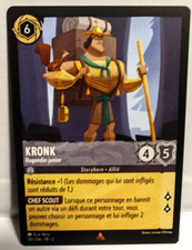 Carte Disney LORCANA 2 Kronk Ragondin junior 185/204 Non Foil