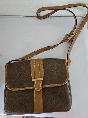 Lancel brown shoulder - lancel,