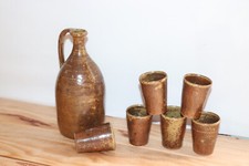 Service à liqueur en grès