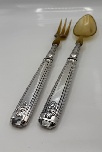 Couverts service salade - service, a