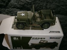 jeep militaire neuve echelle 1/43 ème