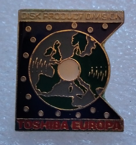 Pin toshiba europa disk - pin's,