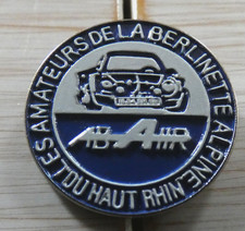 BEAU PIN'S VOITURE ALPINE A