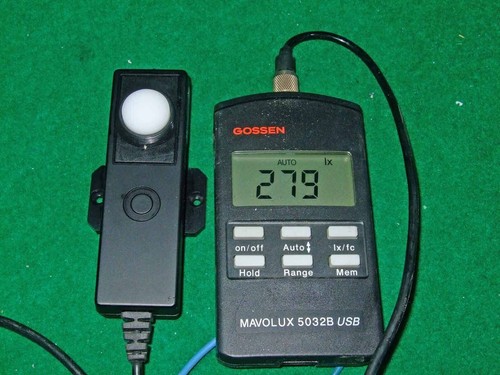 Used gossen mavolux 5032b - used, usb