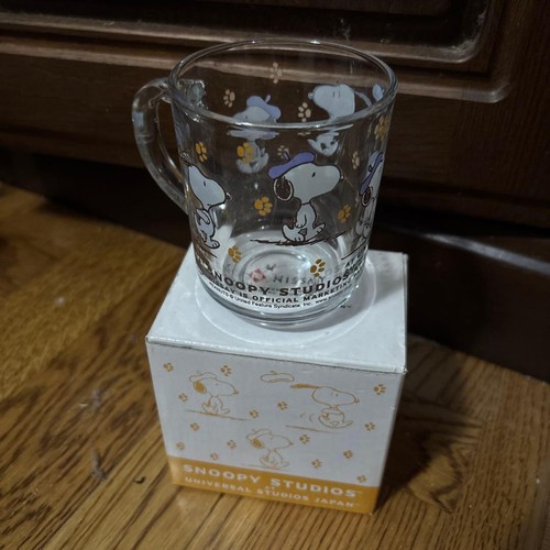 Tasse verre snoopy - en, environ