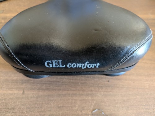 Selle vélo ville noir - , gel
