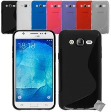 Housse etui coque silicone gel fine pour Samsung Galaxy J5 (2016) + verre trempe