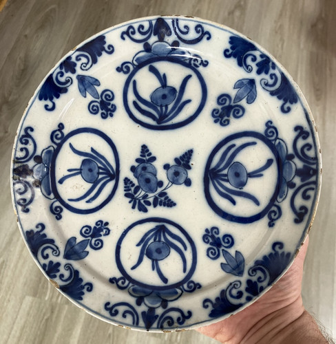 Belle assiette faience - belle,