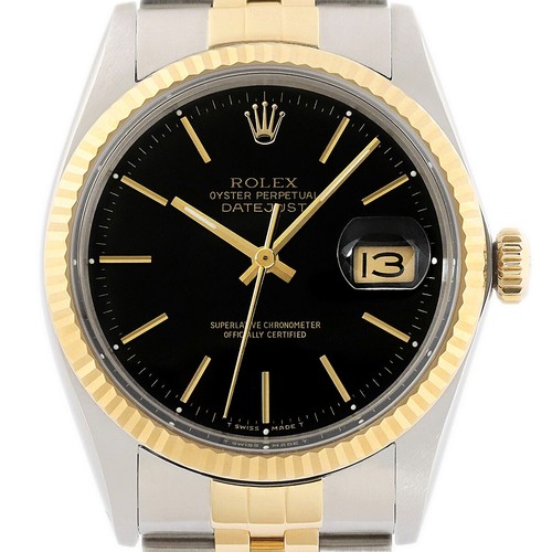Rolex datejust cadran - rolex, noir