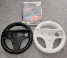Nintendo Wii - Cars 2 + 2 Volants Officiels - Bon État 