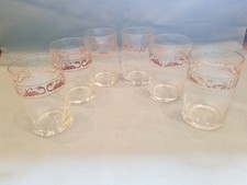 Ravissant lot de 6 verres