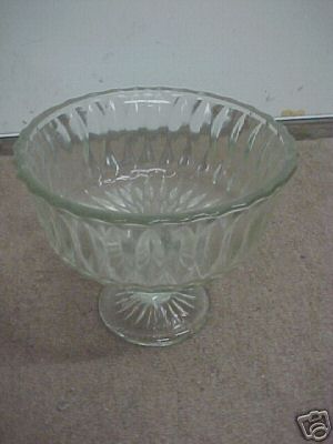 Vintage fruit dish crystal - fruit,