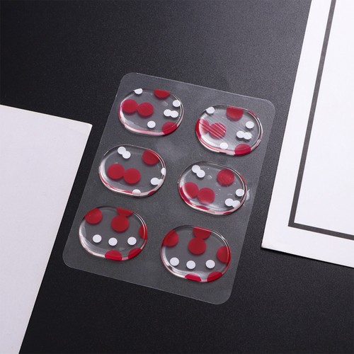 6pcs silicone auto - , -adhésif
