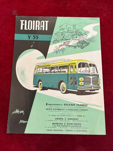 Brochure bus car n52 floirat - car,