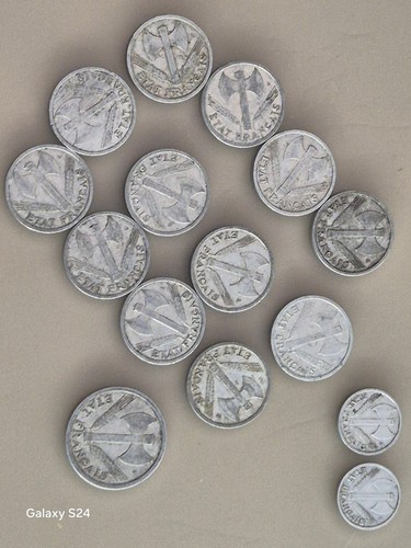 Lot pièces monnaie - pièces,