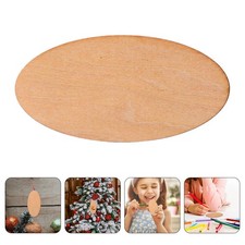  30pcs Ovales en bois pour