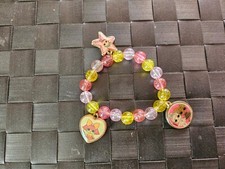 Bijou fantasy bracelet rose et jaune enfant - Poupée LOL