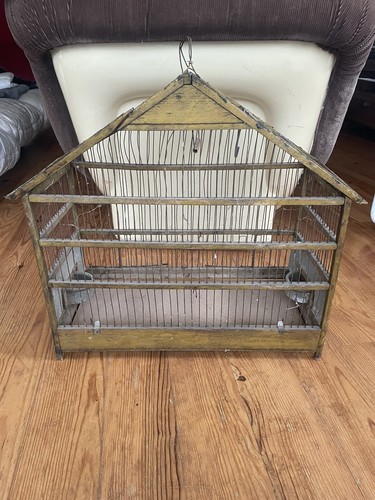 Ancienne cage oiseaux en - à,
