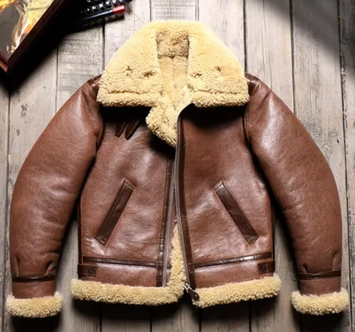 Ww2 100 sheepskin mens - sheepskin, b3