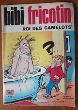 BD BIBI FRICOTIN ROI DES CAMELOTS N° 36  1970 Album Jeunesse Joyeuse