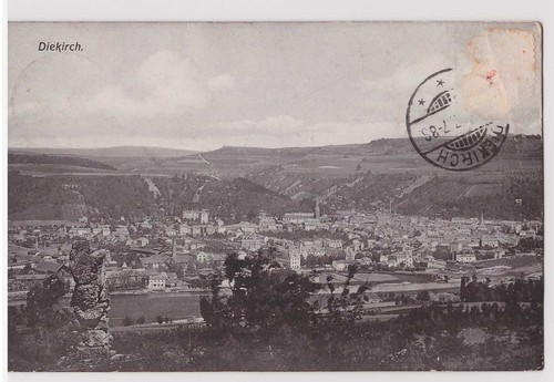 Cpa luxembourg diekirch - -,