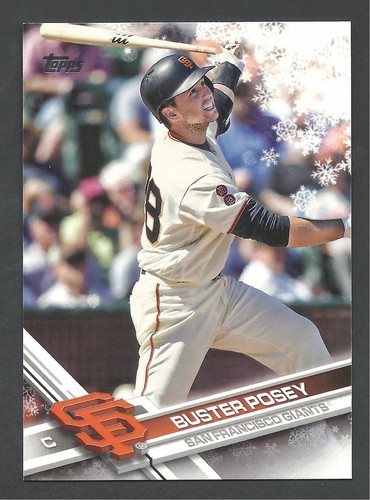 2017 topps holiday - topps, snowflake