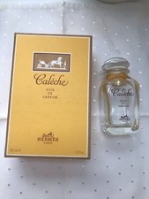 ** flacon VIDE caleche hermes ** soie de parfum 50 ml.