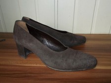 2X Chaussures ESCARPINS cuir